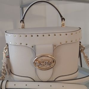 COACH Georgie Gem with Rivets